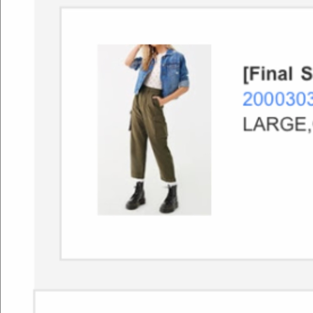 Cargo pants